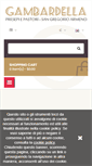 Mobile Screenshot of gambardellapresepi.it