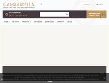 Tablet Screenshot of gambardellapresepi.it